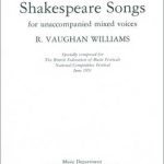3 Shakespeare Songs S(s)atb