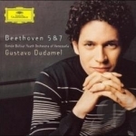 Beethoven: Symphonies Nos. 5 &amp; 7 by Beethoven / Dudamel / Sbyov