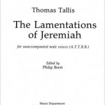 Lamentations Attbb Vocal Score