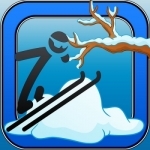Stick-Man Safari Winter Ski Extreme Game