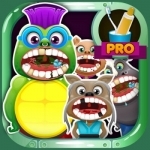 Crazy Little Mutant Animal Dentist – Ninja Tooth Games for Kids Pro