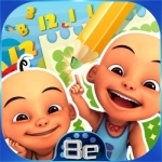 Upin&amp;Ipin Nonogram