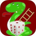 Flashy Snake And Ladders Game Two Player Classic