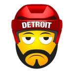 Detroit Hockey Stickers &amp; Emojis