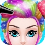 Funky Hairstyle - Teens Hair Salon Girls games