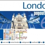 London Popout Map: 3 Popout Maps in One Handy, Pocket-Size Format