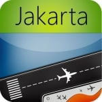 Jakarta Airport + Flight Tracker CGK Garuda Lion citilink Sriwijaya