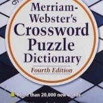 Merriam Webster&#039;s Crossword Puzzle Dictionary