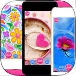 Girly Wallpaper.s - Set Cute Pink Backgrounds HD