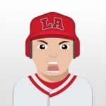Los Angeles A Baseball Stickers &amp; Emojis