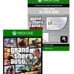 Grand Theft Auto V w/Free Great White Shark Cash Card Digital Code - XB1 