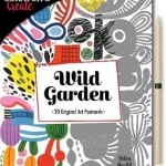Scratch &amp; Create: Wild Garden: 20 Original Art Postcards