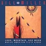 Loon, Mountain and Moon by Bill Miller