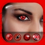 Sharingan Eyes Photo Editor: Red Eye Color Changer