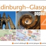 Edinburgh &amp; Glasgow Popout Map