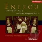 Enescu: Symphony No. 2 / Romanian Rhapsody No. 2 by BBC Philharmonic / Enescu / Rozhdestvensky