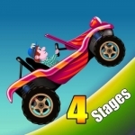 Car Hill Climb : Top Rider Racing ( 2 to 4 Stages)