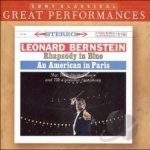 Gershwin: Rhapsody in Blue; An American in Paris by Bernstein / Gershwin / NYP / Previn