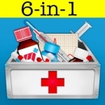 AppsMedical 6-in-1: drugs &amp; medications,calculators,abbreviations,pregnancy wheel etc