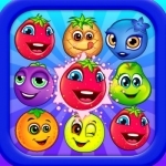 Frenzy Fruits Toy Match - Super blast 3 heroes