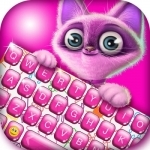 Cute Keyboard Design - Glitter Skins, Font &amp; Emoji