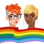 LESBOMOJI - Lesbian Bisexual Emoji App