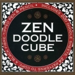 Zen Doodle Cube: Includes 200 Doodle Sheets, 24 Patterns to Copy, a Black Fibre-Tipped Pen & Pencil