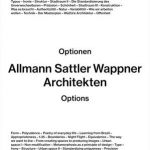 Allmann Sattler Wappner Architekten - Options