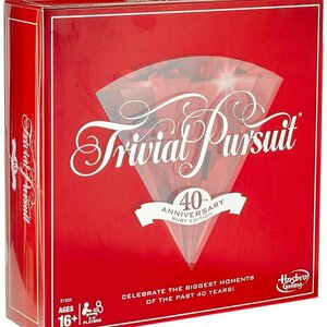 Trivial Pursuit 40th Anniversary Ruby Edition