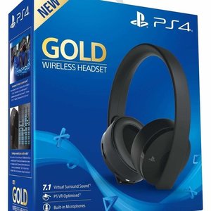 PlayStation 4 Gold Wireless Headset