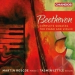 Beethoven: Complete Sonatas for Piano and Violin by Beethoven / Little / Roscoe