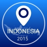 Indonesia Offline Map + City Guide Navigator, Attractions and Transports