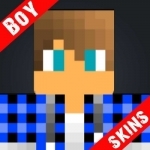 Boy Skins Pack+Editor For Minecraft PE