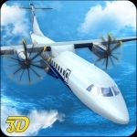 Pilot Airplane Landing 3D! City Airport Flight Sim