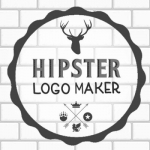 Hipster Logo Maker - Logo Maker &amp; Logo Creator B&amp;W
