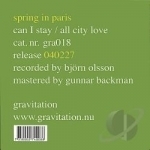 Can I Stay / All City Love by Spring In Paris