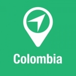 BigGuide Colombia Map + Ultimate Tourist Guide and Offline Voice Navigator