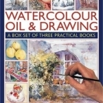 Watercolour, Oil &amp; Drawing: A Box Set of Three Practical Books