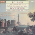 J.C. Bach: Cello Concerto in C minor; Sinfonia Concertante in A major; Boccherini: Cello Concerto in B flat by Bach / Boccherini / I Musici De Montrea / Turovsky