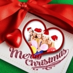 Christmas Photo Collage &amp; Cards Maker Pro - Mail Thank You &amp; Send Wishes with Greeting Quotes Stickers