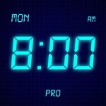 Visual Clock Pro - Simple Digital Clock Display