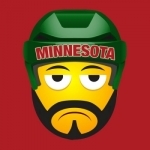 Minnesota Hockey Stickers &amp; Emojis