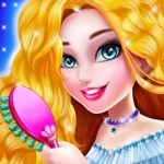 Princess Long Hair Salon: Games for Girls