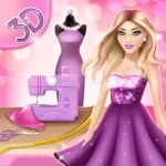 Fashion Star Dress Designer - Glam Studio Makeover