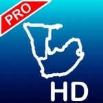 Aqua Map South Africa HD Pro - GPS Nautical Charts