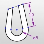 Updraw - create 2D CAD drawings with dimensions