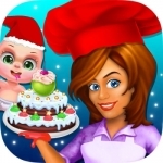 Christmas Cooking Mom - Chef Kitchen Cooking Games