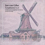 Jan Van Gilse: Symphonies 1 &amp; 2 by Gilse / Netherlands Sym Orchestra / Porcelijn