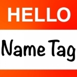 Hello Name Tag - handy Hello My Name Is nametag ID
