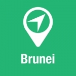 BigGuide Brunei Map + Ultimate Tourist Guide and Offline Voice Navigator